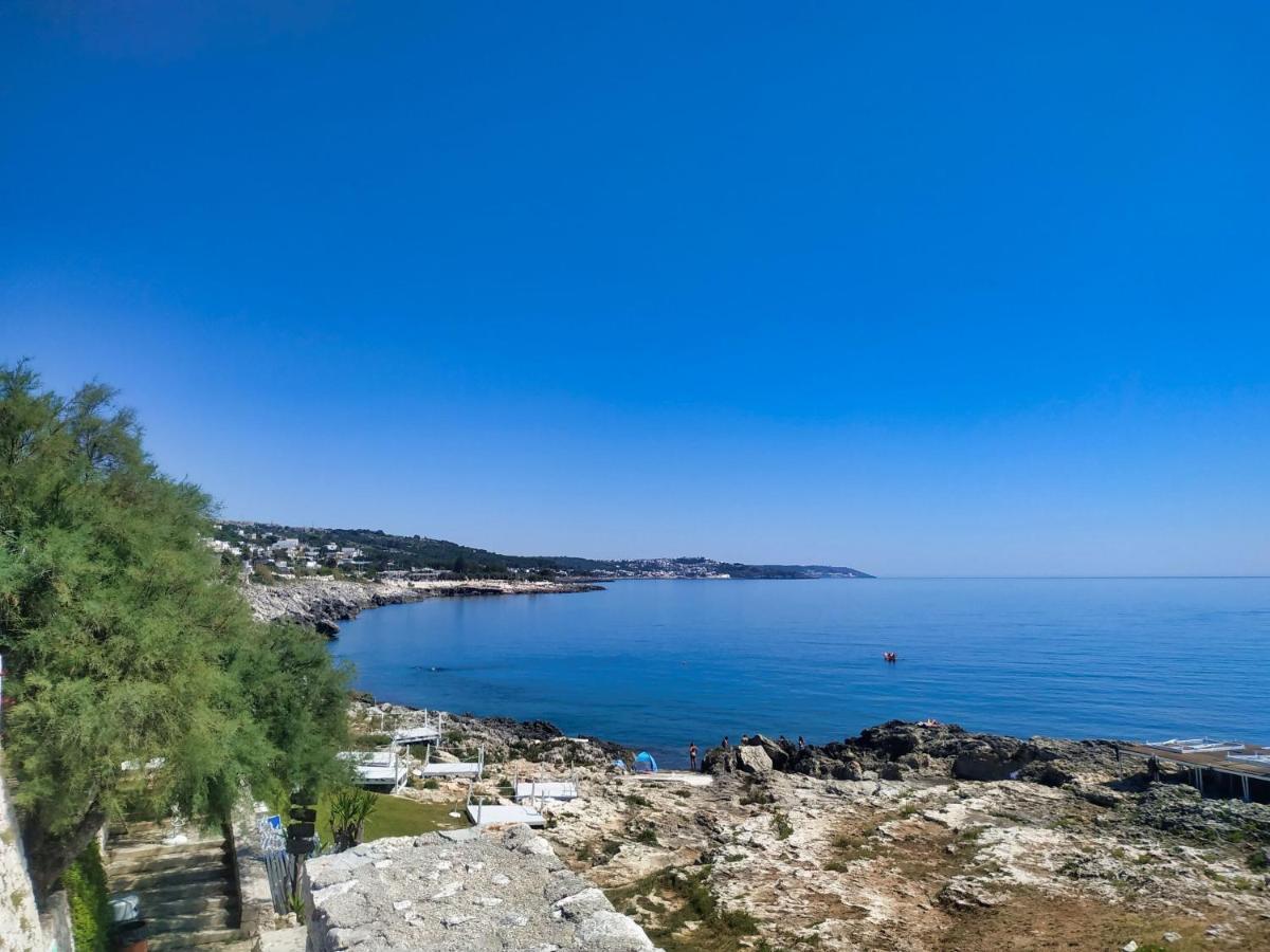 Villa Marina Di Andrano - Alisso, Casa Vista Mare Con Parcheggio Privato E Wifi Extérieur photo